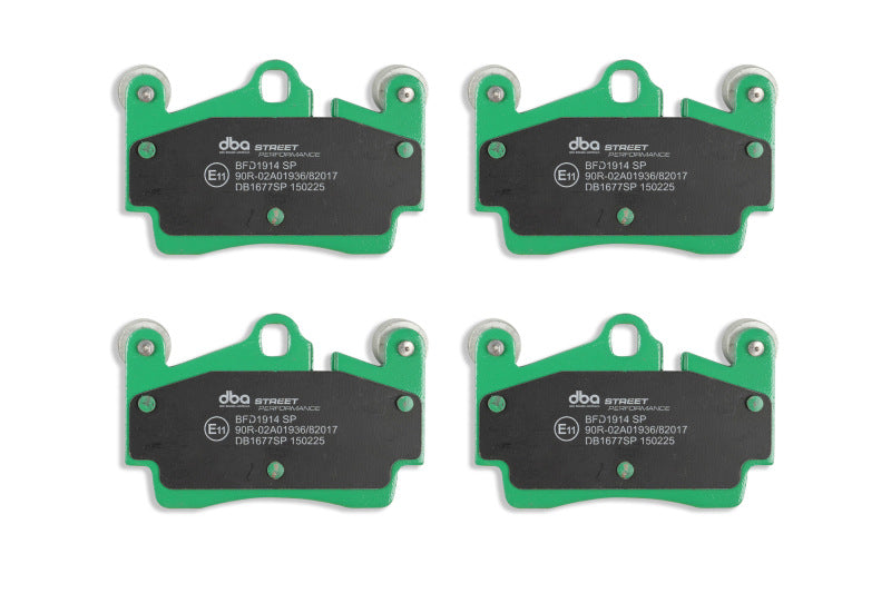 DBA SP500 Brake Pads - DBA 03-10 Porsche Cayenne SP500 Rear Brake Pads