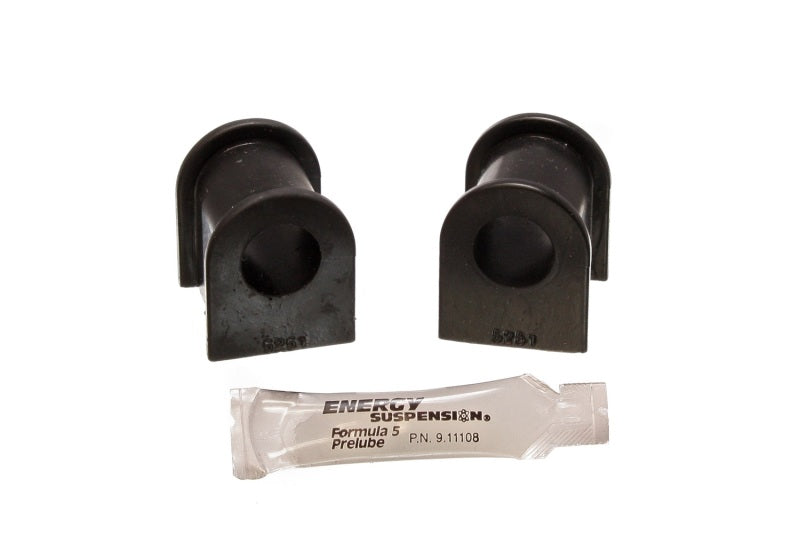 ES Sway Bar Bushings - Black - Energy Suspension 92-95 Toyota MR2 Black 19mm Front Sway Bar Frame Bushings