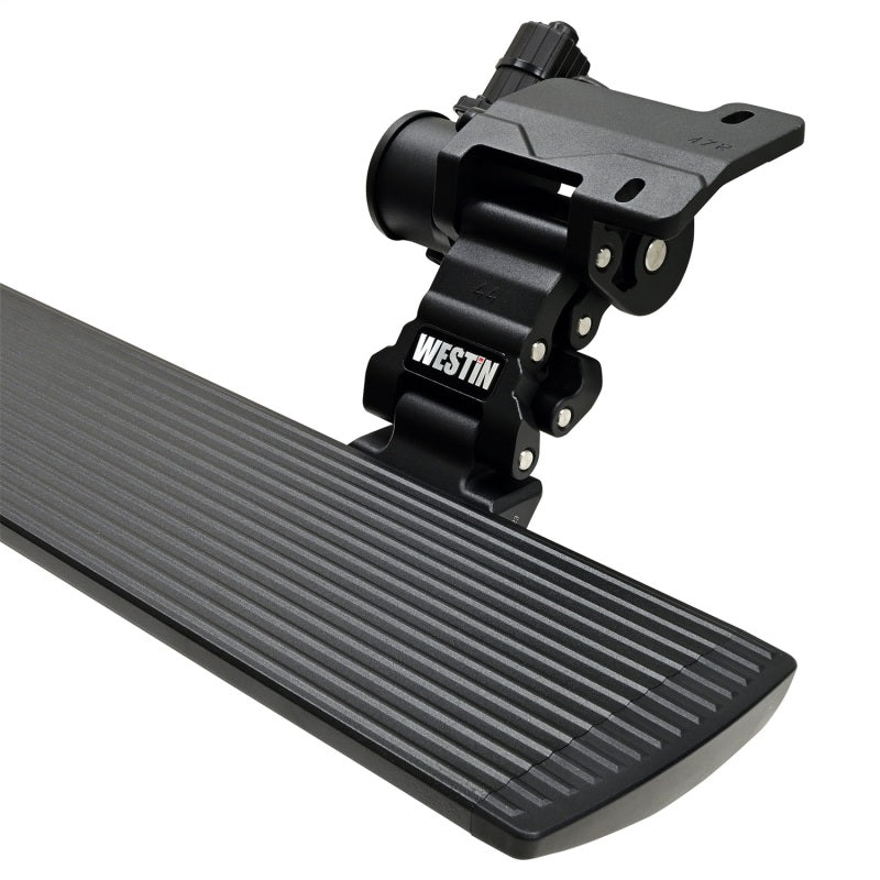 WES Running Boards - Pro-e - Westin 2024 Toyota Tacoma Double Cab Pro-E Electric Running Boards - Textured Black