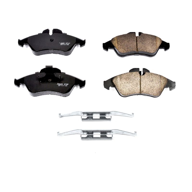 PSB Z17 Evolution Brake Pads - Power Stop 03-06 Dodge Sprinter 2500 Front Z17 Evolution Ceramic Brake Pads w/Hardware