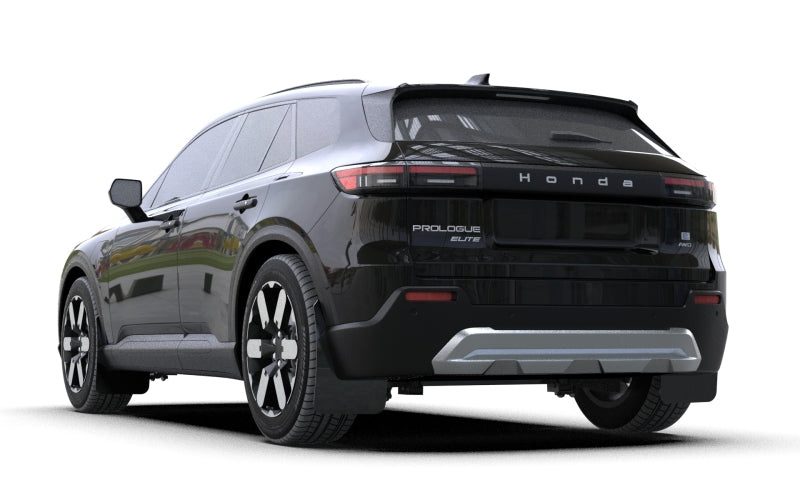 RAL UR Blk Flap/Met. Blk Logo - Rally Armor 24-25 Honda Prologue Black Mud Flap - Metallic Black Logo