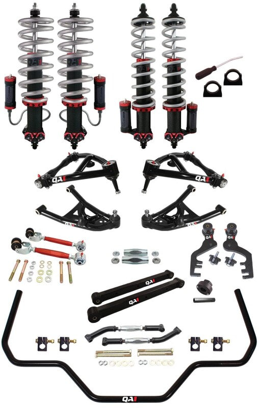 QAP Control Arms - QA1 64-67 GM A-Body Level 3 Drag Kit 2.0 w/o Shocks