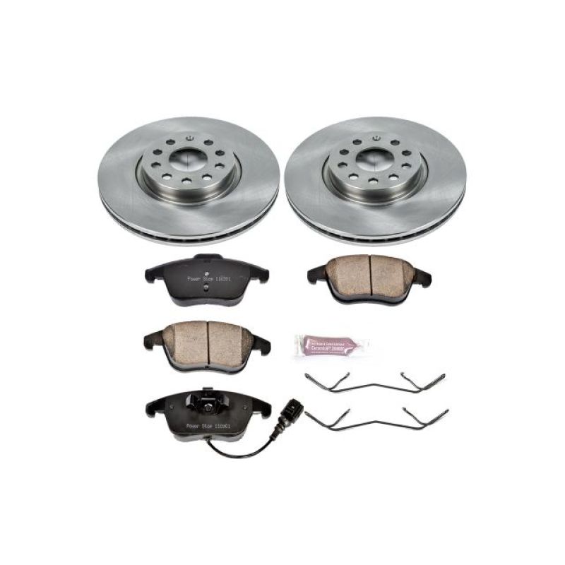 PSB Autospecialty Kit - Power Stop 15-18 Audi Q3 Front Autospecialty Brake Kit