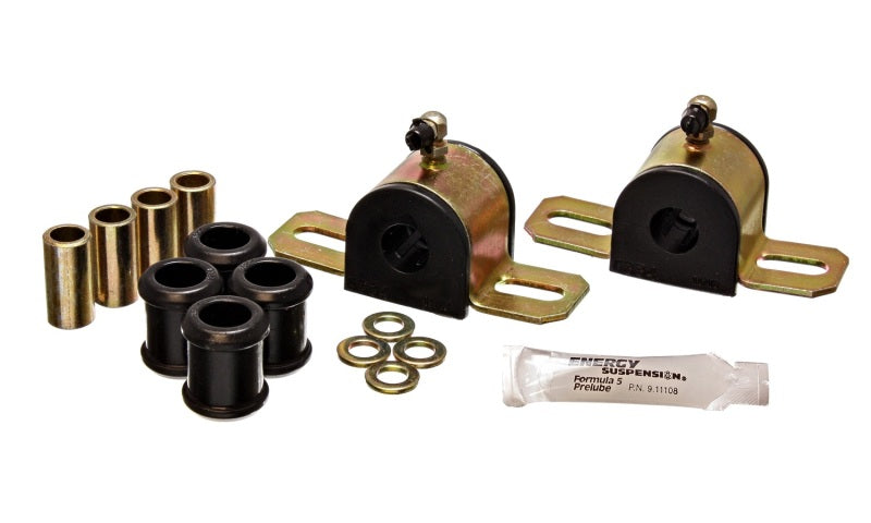 ES Sway Bar Bushings - Black - Energy Suspension 08-10 Chrysler 300C RWD / 07-10 Charger RWD Blk 17.5mm Rear Sway Bar Bushing Set