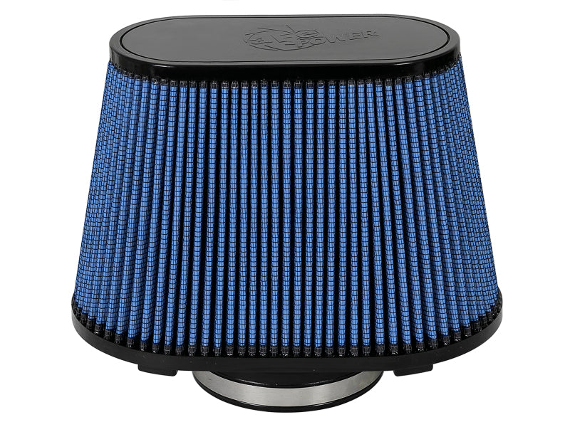 AFE P5R Drop In Air Filter - aFe MagnumFLOW Intake Replacement Air Filter w/Pro 5R Media 5in F / 11x6.5in B / 8.5x4in T / 7.5in H