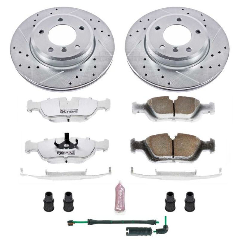 PSB Z26 Street Warrior Kit - Power Stop 01-05 BMW 325xi Front Z26 Street Warrior Brake Kit