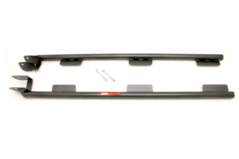 BMR Subframe Connectors - BMR 98-02 4th Gen F-Body Convertible LS1 Weld-On Tubular Subframe Connectors - Black Hammertone