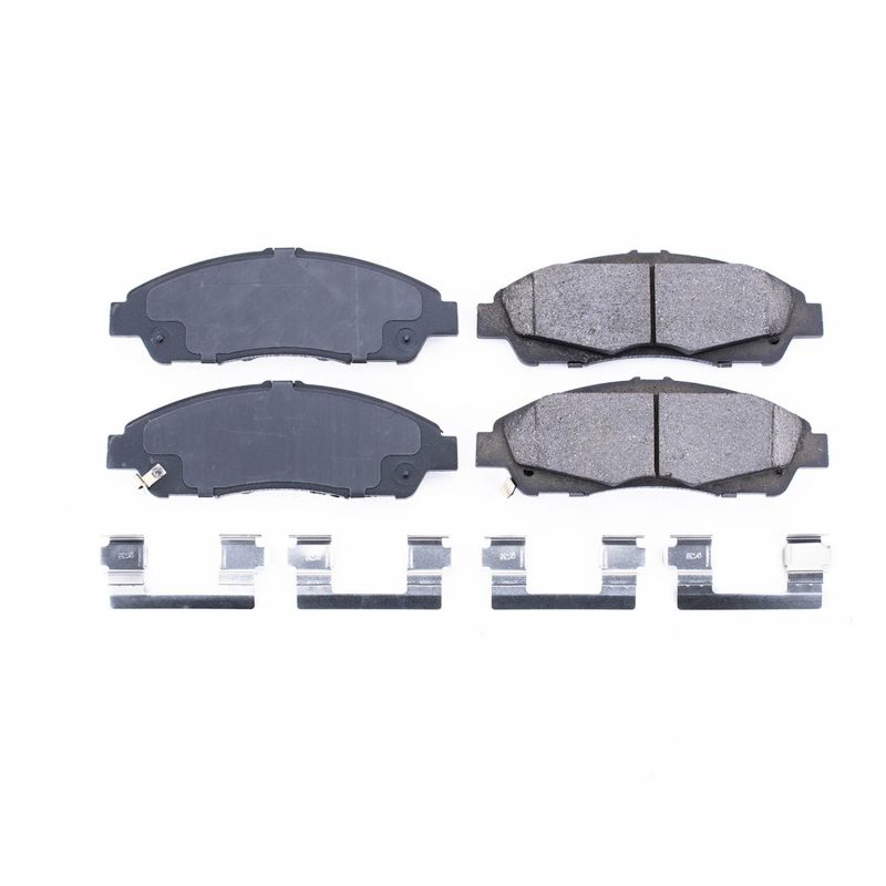 PSB Z17 Evolution Brake Pads - Power Stop 18-19 Buick Enclave Front Z17 Evolution Ceramic Brake Pads w/Hardware
