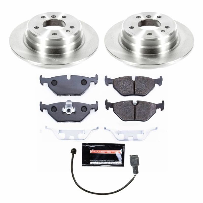 PSB Track Day Kit - Power Stop 90-95 BMW 525i Rear Track Day Brake Kit