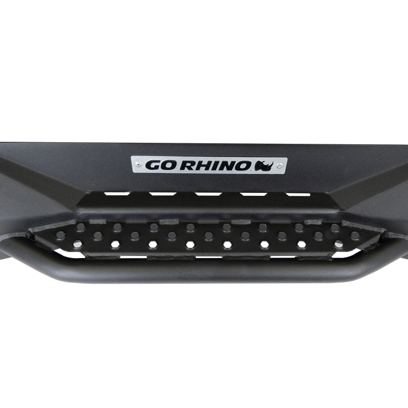 GOR Rockline Bumper - Go Rhino 21-24 Ford Bronco 2/4dr (Excl. Sport) Rockline Rear Full Width Bumper