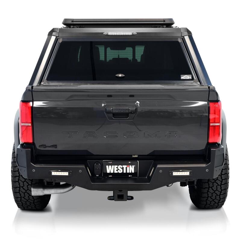 WES Pro-Series Bumpers - Westin 2024 Toyota Tacoma Pro-Series Rear Bumper - Textured Black