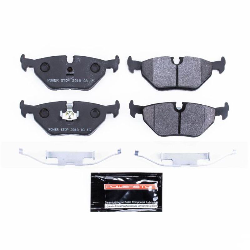 PSB Track Day SPEC Brake Pads - Power Stop 91-98 BMW 318i Rear Track Day SPEC Brake Pads