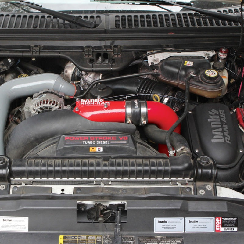 GBE High-Ram Air Intake - Banks Power 05-07 Ford 6.0L Stock-Intercooler High-Ram Air Intake System