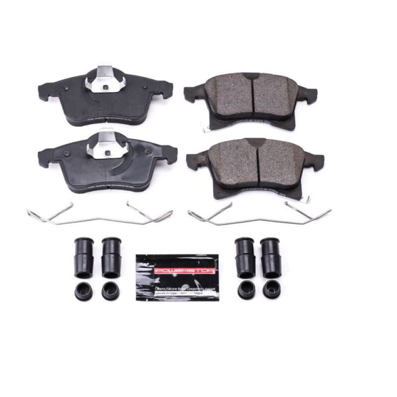 PSB Z23 Evolution Brake Pads - Power Stop 08-09 Saturn Astra Front Z23 Evolution Sport Brake Pads w/Hardware