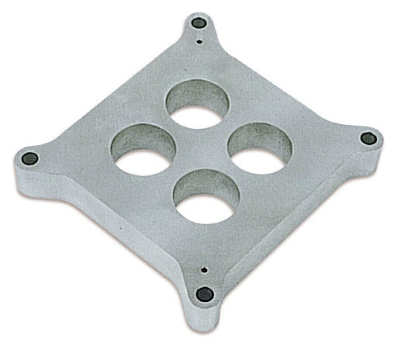 MOR Carburetor Spacers - Moroso 4150/4160 Carburetor Spacer - 4 Hole Plenum - 1in - Billet Aluminum