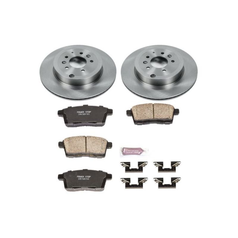 PSB Autospecialty Kit - Power Stop 07-15 Mazda CX-9 Rear Autospecialty Brake Kit
