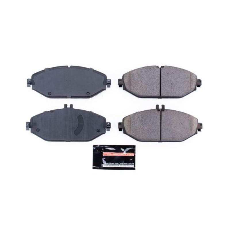 PSB Z23 Evolution Brake Pads - Power Stop 15-19 Mercedes-Benz C300 Front Z23 Evolution Sport Brake Pads w/Hardware