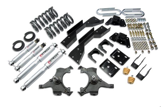BT Lower Kit w SP Shocks - Belltech LOWERING KIT WITH SP SHOCKS