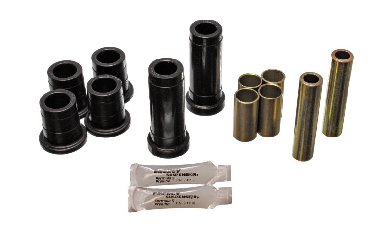 ES Cntrl Arm Bushings - Black - Energy Suspension 72-78 Ford Black Front End Control Arm Bushing Set