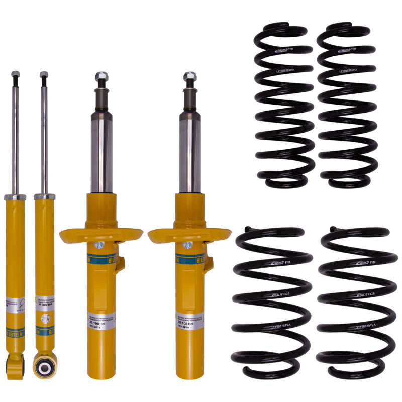 BIL B12 Series Suspension Kits - Bilstein B12 Pro-Kit 12-17 Volkswagen Beetle Front and Rear Monotube Suspension Kit