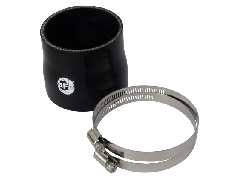 AFE Elbow Reducing Couplers - aFe POWER Universal Products Coupler Kit (3-1/4 x 3)in ID x 3in L - Black
