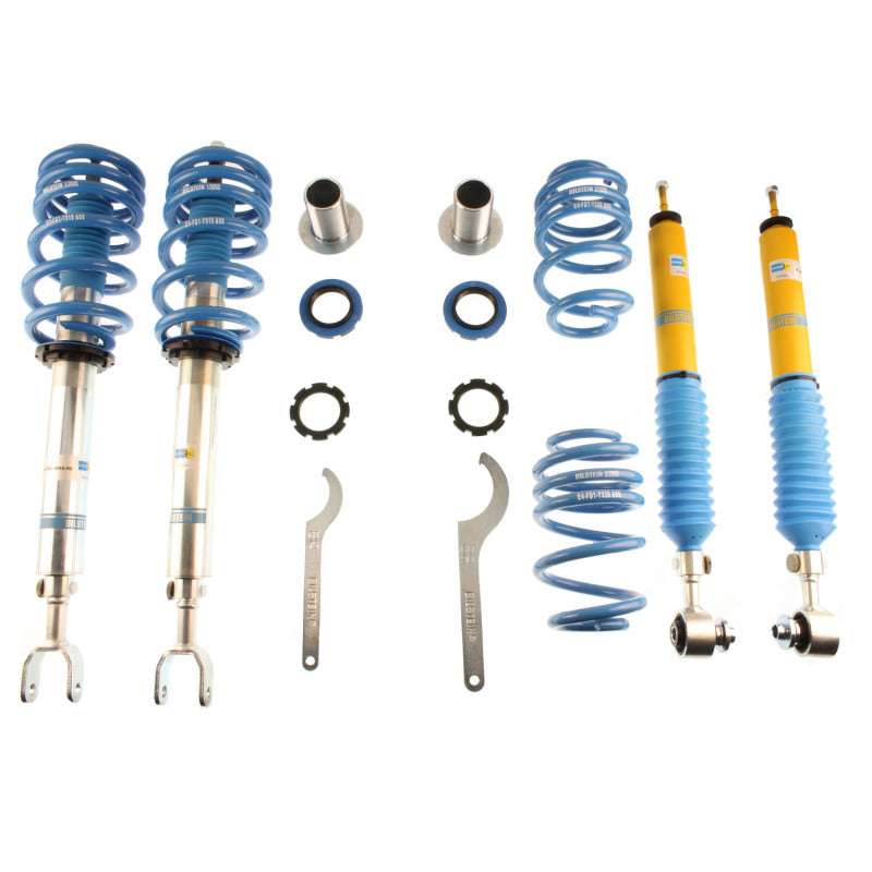 BIL B16 Series Suspension Kits - Bilstein B16 2005 Audi A6 Quattro Base Front and Rear Performance Suspension System
