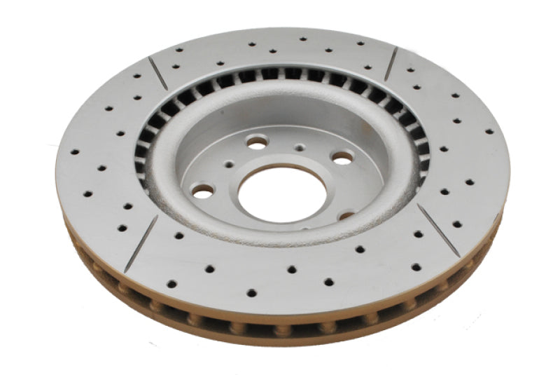 DBA Street Slot&Drill Rotors - DBA 2009 Pontiac G8 GT 6.0L (V8) Uni-Directional Cross-Drilled/Slotted Front Rotor
