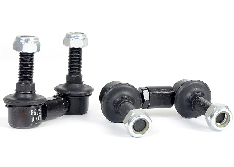 WL Sway Bar Links - Whiteline 07+ Nissan Skyline R35 GT-R Front Swaybar link kit h/duty-adjustable steel ball
