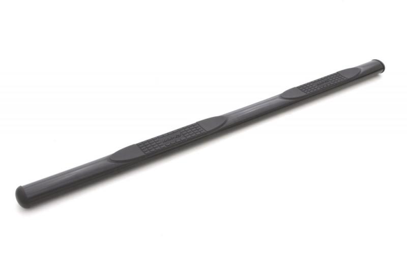 LND Nerf Bars - Black - Lund 15-18 Ford F-150 SuperCrew 4in. Oval Straight Steel Nerf Bars - Black