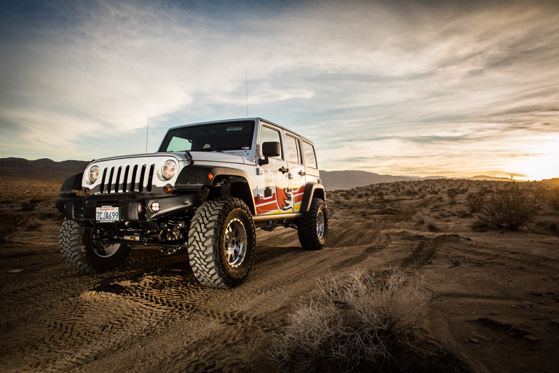 FOX 2.0 Perf Steer Stabilizer - Fox 07+ Jeep JK 2.0 Performance Series 8.1in. ATS Stabilizer Steering Damper 1-3/8 in. Tie Rod
