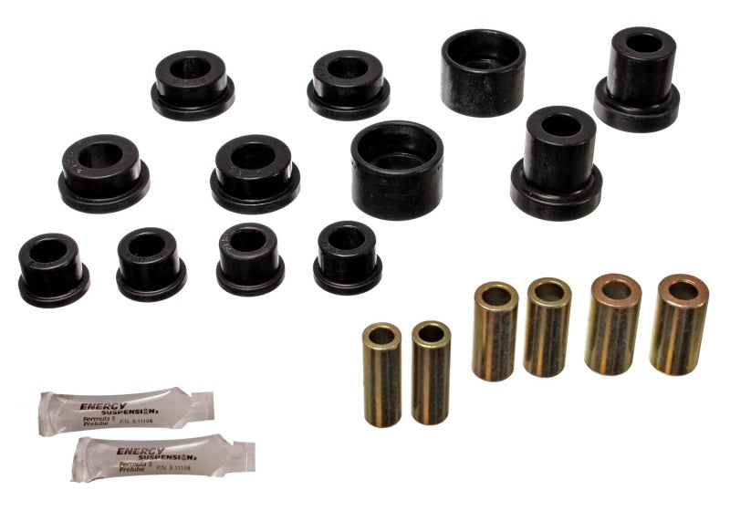ES Cntrl Arm Bushings - Black - Energy Suspension 90-94 Mitsubishi Eclipse AWD Black Rear Control Arm Bushing Set