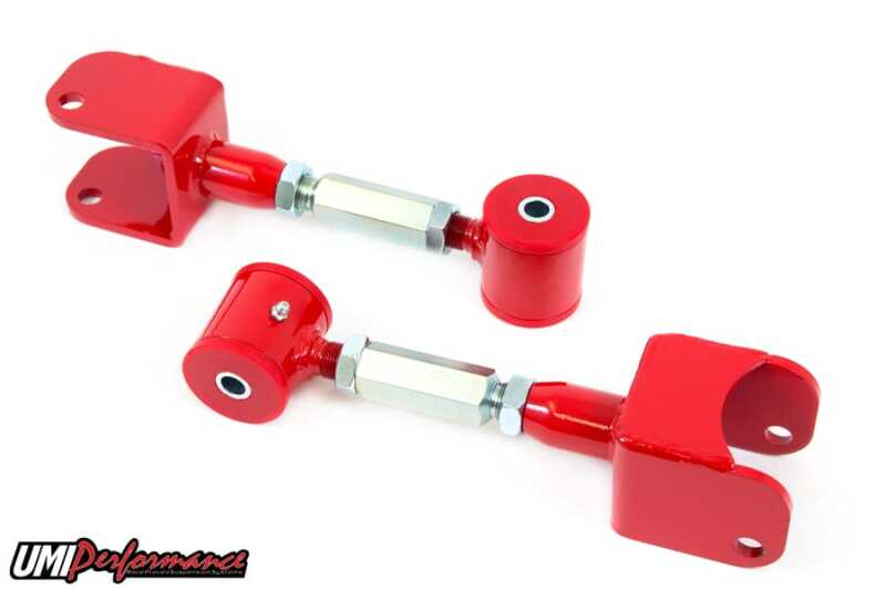 UMI Lower Control Arms - UMI Performance 68-72 GM A-Body Adjustable Upper Control Arms- Poly Bushings