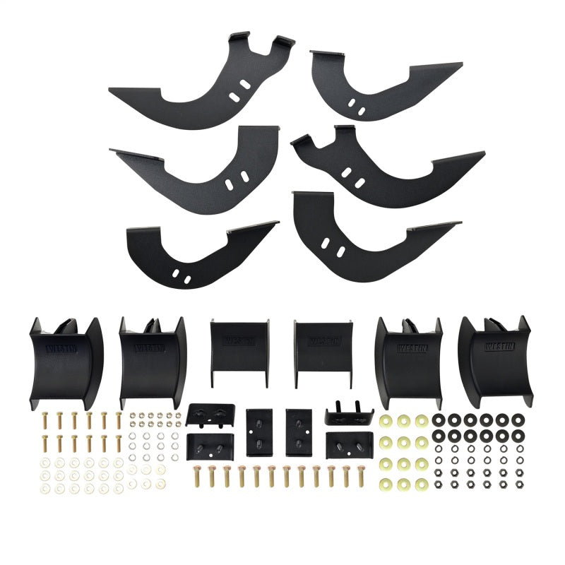 WES Running Boards - HDX - Westin 2024 Toyota Tacoma DC HDX Running Boards - Tex. Blk