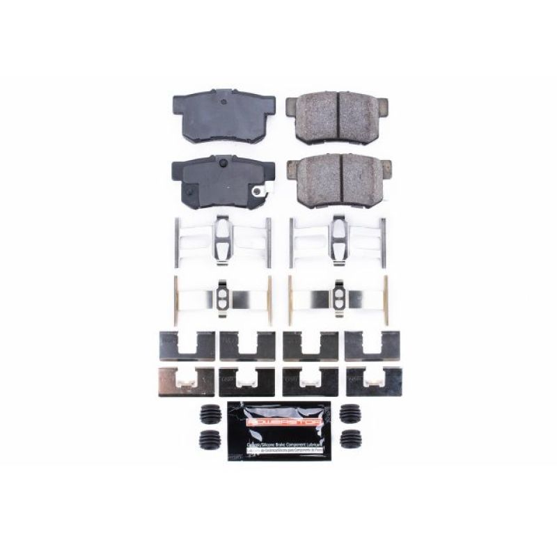 PSB Z23 Evolution Brake Pads - Power Stop 97-99 Acura CL Rear Z23 Evolution Sport Brake Pads w/Hardware
