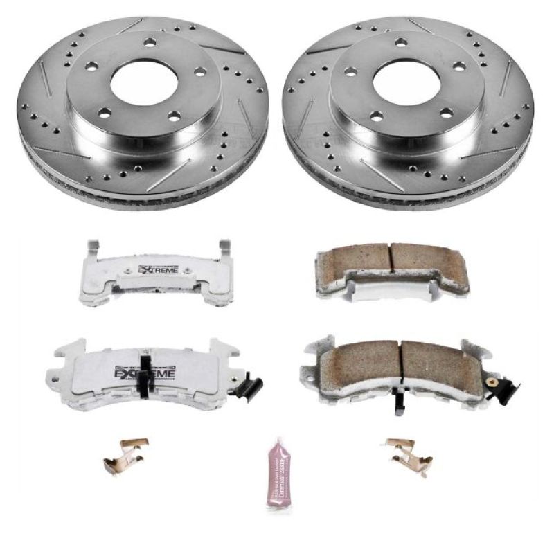 PSB Z26 Street Warrior Kit - Power Stop 79-85 Buick Riviera Front or Rear Z26 Street Warrior Brake Kit