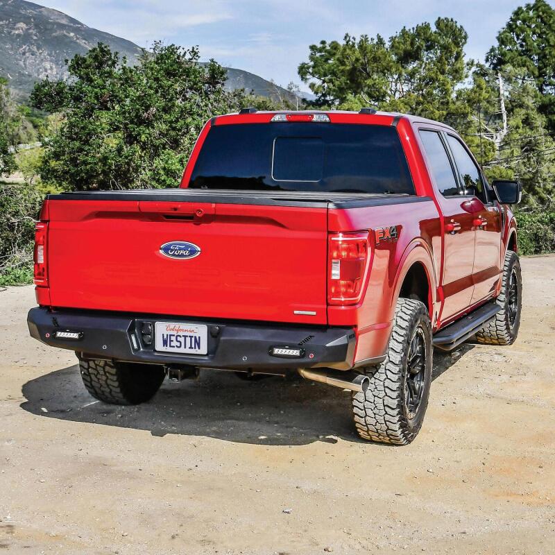 WES Pro-Series Bumpers - Westin 15-20 Ford F-150 Pro-Series Rear Bumper - Textured Black