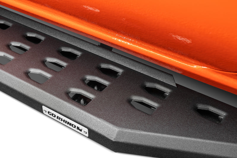 GOR RB20 Boards - Tex Black - Go Rhino RB20 Running Boards - Tex Black - 80in