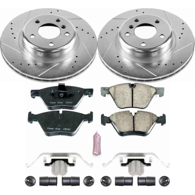 PSB Z23 Evolution Kit - Power Stop 11-16 BMW 528i Front Z23 Evolution Sport Brake Kit