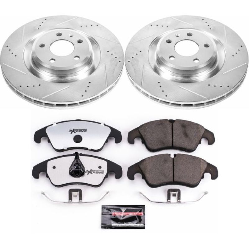 PSB Z26 Street Warrior Kit - Power Stop 10-11 Audi S4 Front Z26 Street Warrior Brake Kit