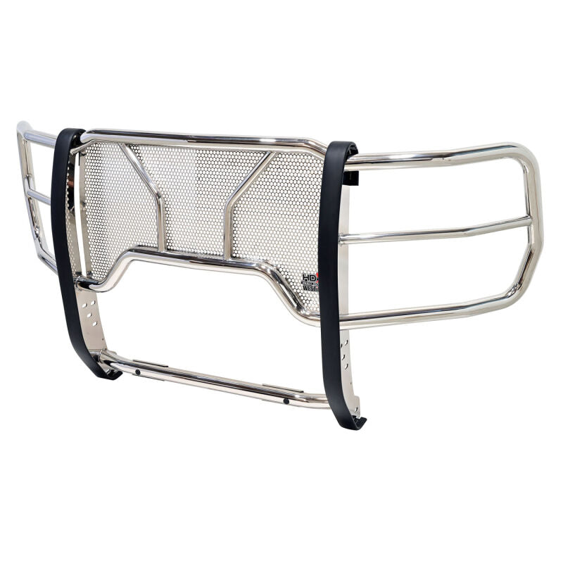 WES HDX Grille Guards - Westin 23-24 F250/350 HDX 1 Piece Grille Guard Polished Stainless Steel