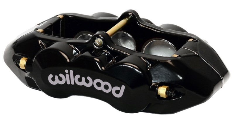WIL D8 Caliper - Wilwood Caliper-D8-6 L/H Front Black 1.88/1.38/1.25in Pistons 1.25in Disc