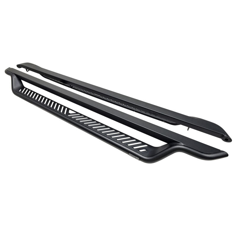 WES Running Boards - Outlaw - Westin 07-21 Toyota Tundra Double Cab Outlaw Drop Running Boards - Tex. Blk