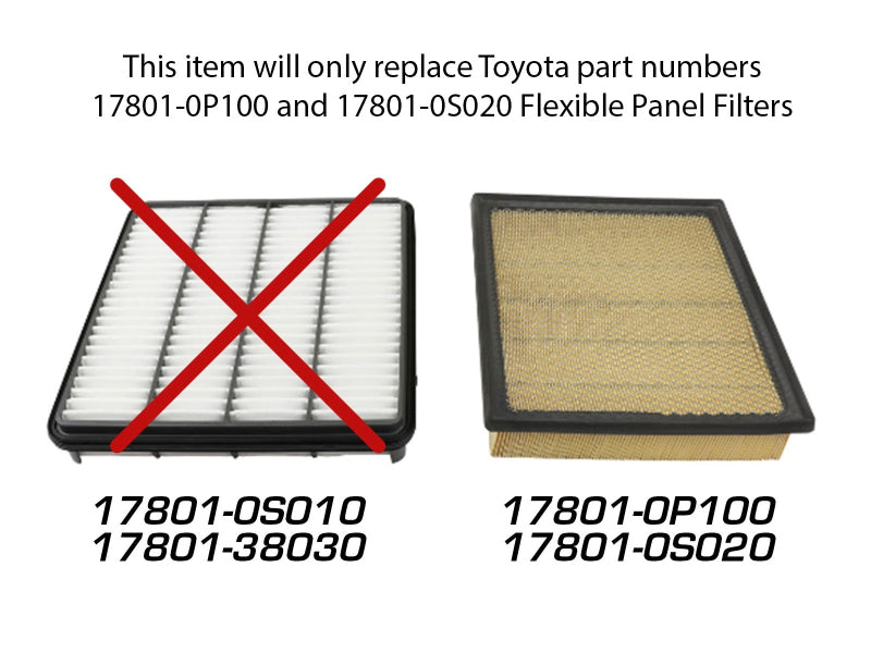 AFE P5R Drop In Air Filter - aFe MagnumFLOW OER Air Filter PRO DRY S 14 Toyota Tundra V8 5.7L