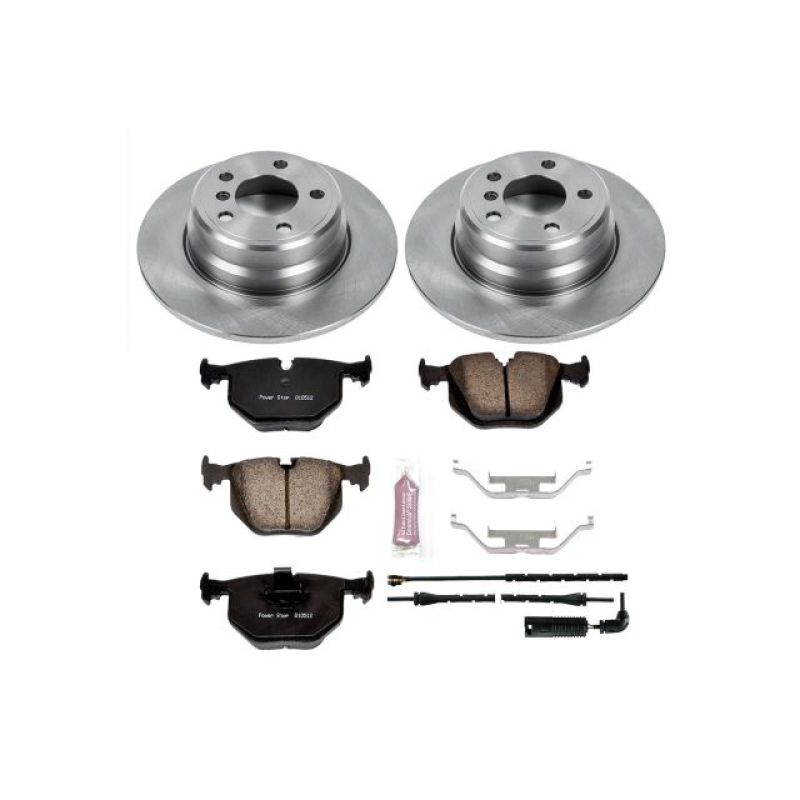 PSB Autospecialty Kit - Power Stop 00-06 BMW X5 Rear Autospecialty Brake Kit