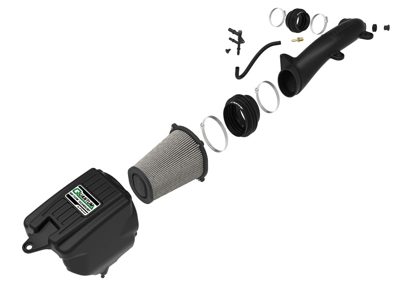 AFE Quantum Intakes - aFe Quantum Pro DRY S Cold Air Intake System 18-20 Jeep Wrangler JL L4-2.0L (t)