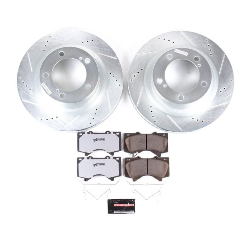 PSB Z36 Truck & Tow Kit - Power Stop 16-18 Lexus LX570 Front Z36 Truck & Tow Brake Kit