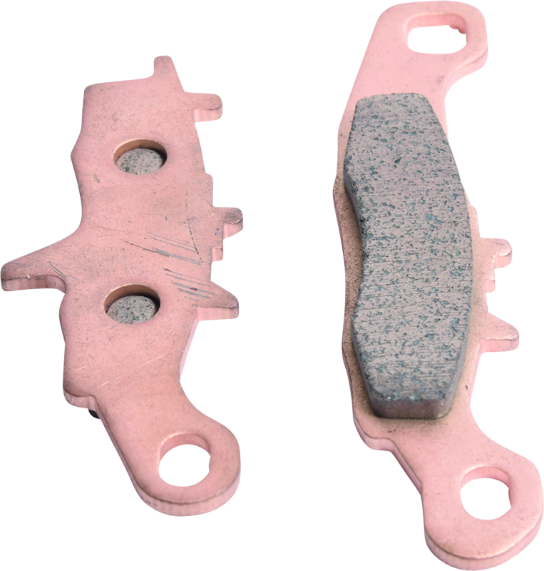 QBS Brake Pads - QuadBoss 08-14 Kawasaki KFX450R Front Right Sintered Brake Pad