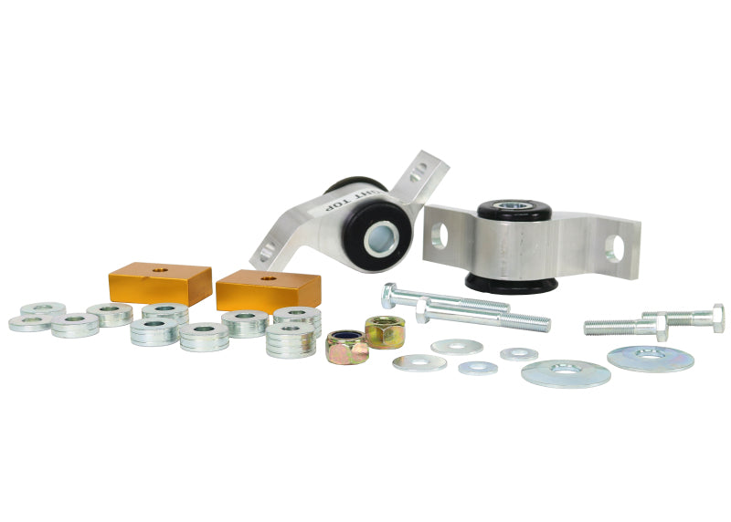 WL Anti-Lift Kits - Whiteline 02-07 Subaru WRX / 03-07 Impreza Non-Turbo / 04-07 STi Front Race Anti-Dive Caster Kit