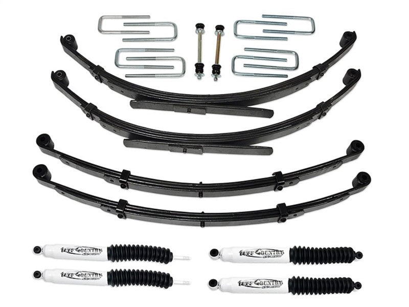TUF Lift Kits - Tuff Country 79-85 Toyota Truck 4x4 3.5in Lift Kit with Rear Leaf Springs (No Shocks)