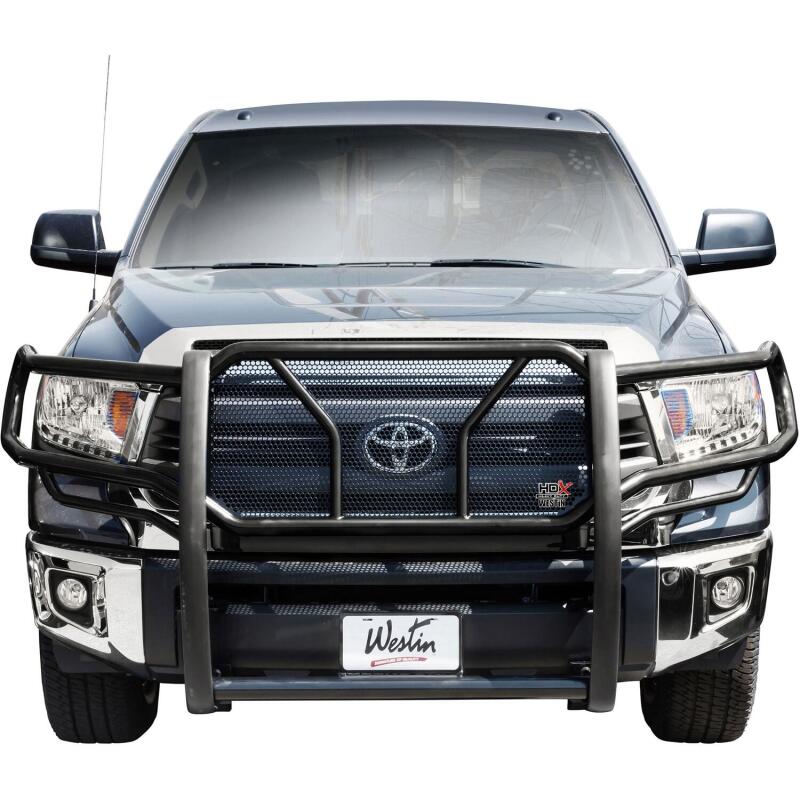 WES HDX Grille Guards - Westin 2014-2018 Toyota Tundra HDX Grille Guard - Black